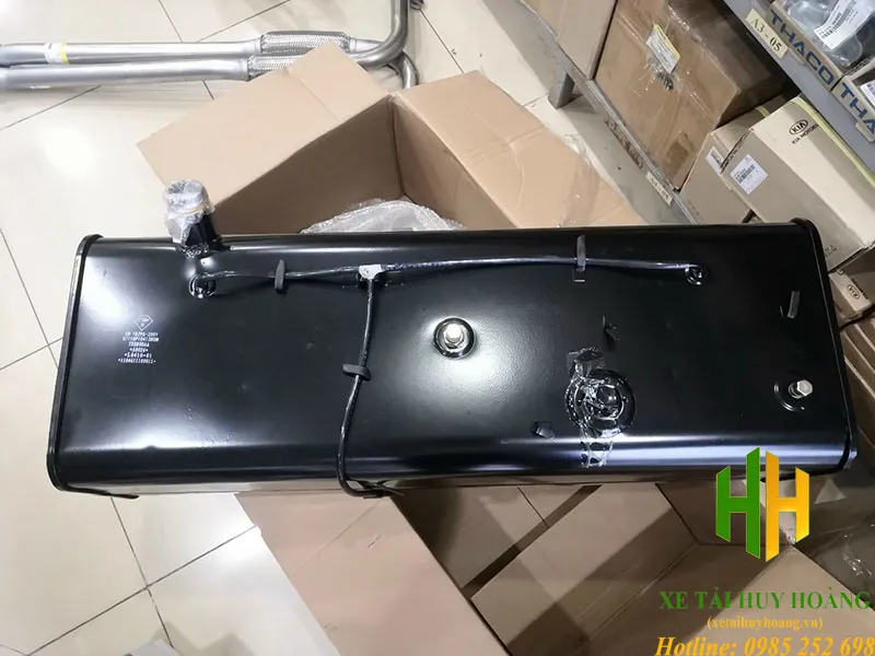 Thùng dầu xe tải Thaco Ollin 80, 120 lít