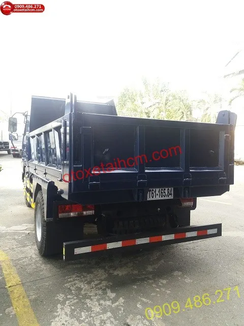 Thùng xe ben Jac 3 khối với khả năng chở 3.5 tấn vật liệu
