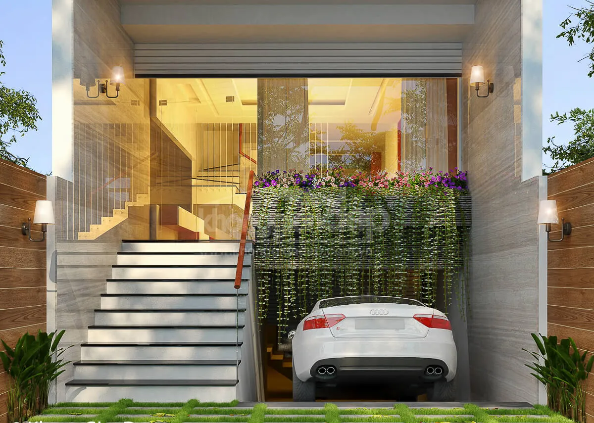 Tiêu chuẩn độ dốc xuống tầng hầm hợp lý và an toàn nhất