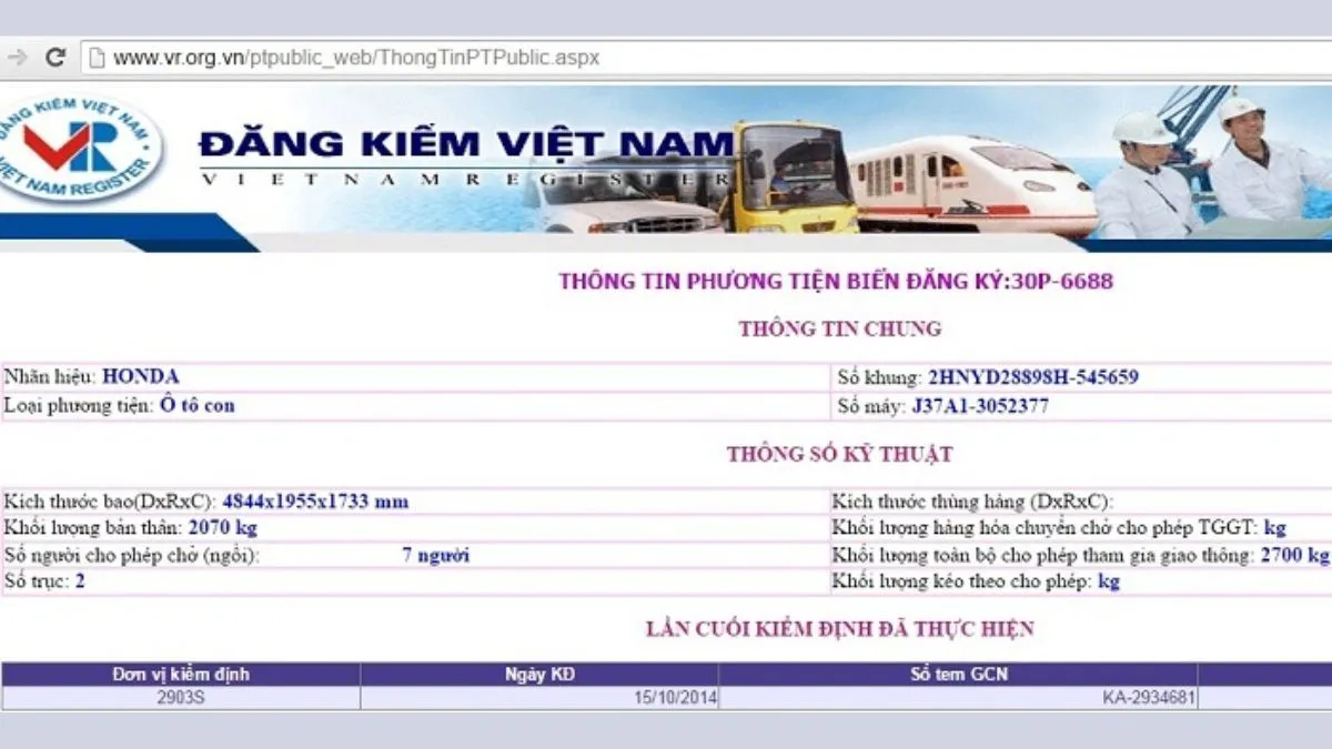 Alt text phân tích các kết quả hiển thị sau khi áp dụng cách tìm biển số xe máy trên hệ thống điện tử
