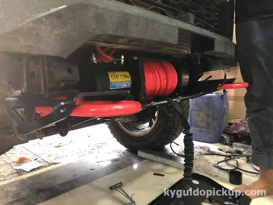 Tời Comeup Chính Hãng Cho Xe Bán Tải Chịu Nước IP68