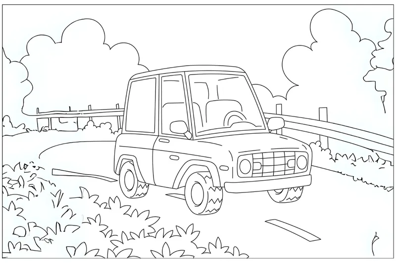 Tô màu xe ô tô (33)