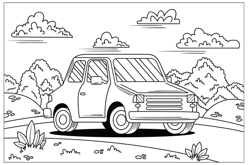 Tô màu xe ô tô (28)