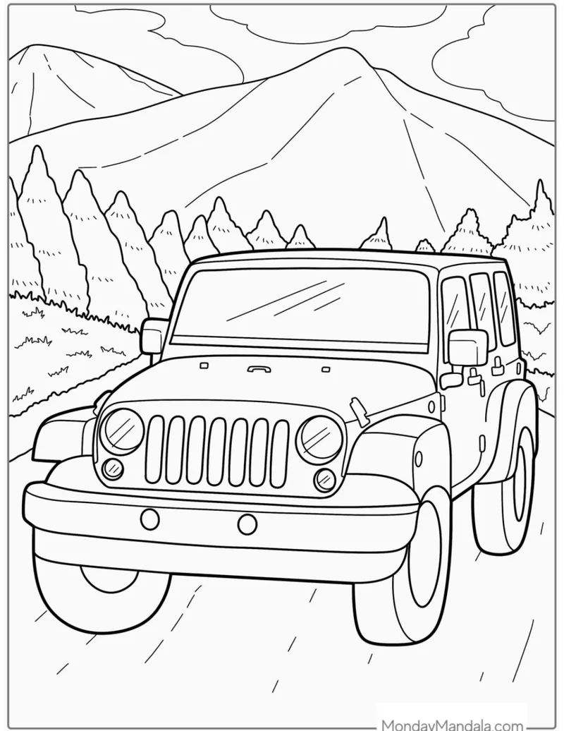 Tô màu xe ô tô (25)