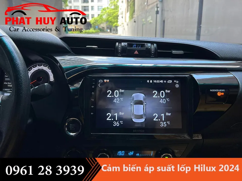 Cảm biến áp suất lốp Hilux