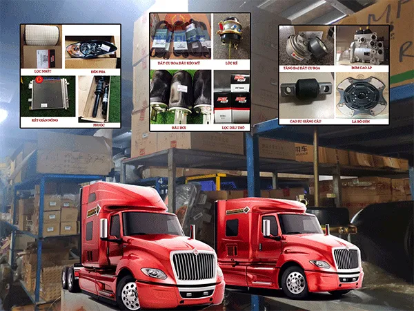 phụ tùng xe đầu kéo