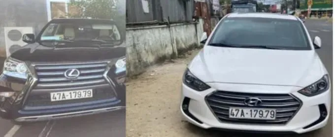 Báo cáo tra cứu hiển thị đầy đủ thông tin pháp lý của xe