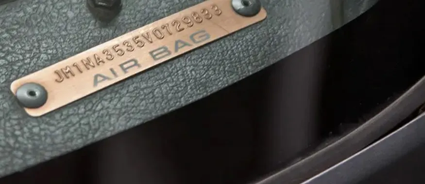 Vị trí số khung xe ô tô