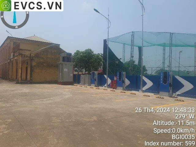 Khu vực bến xe khách Lục Ngạn