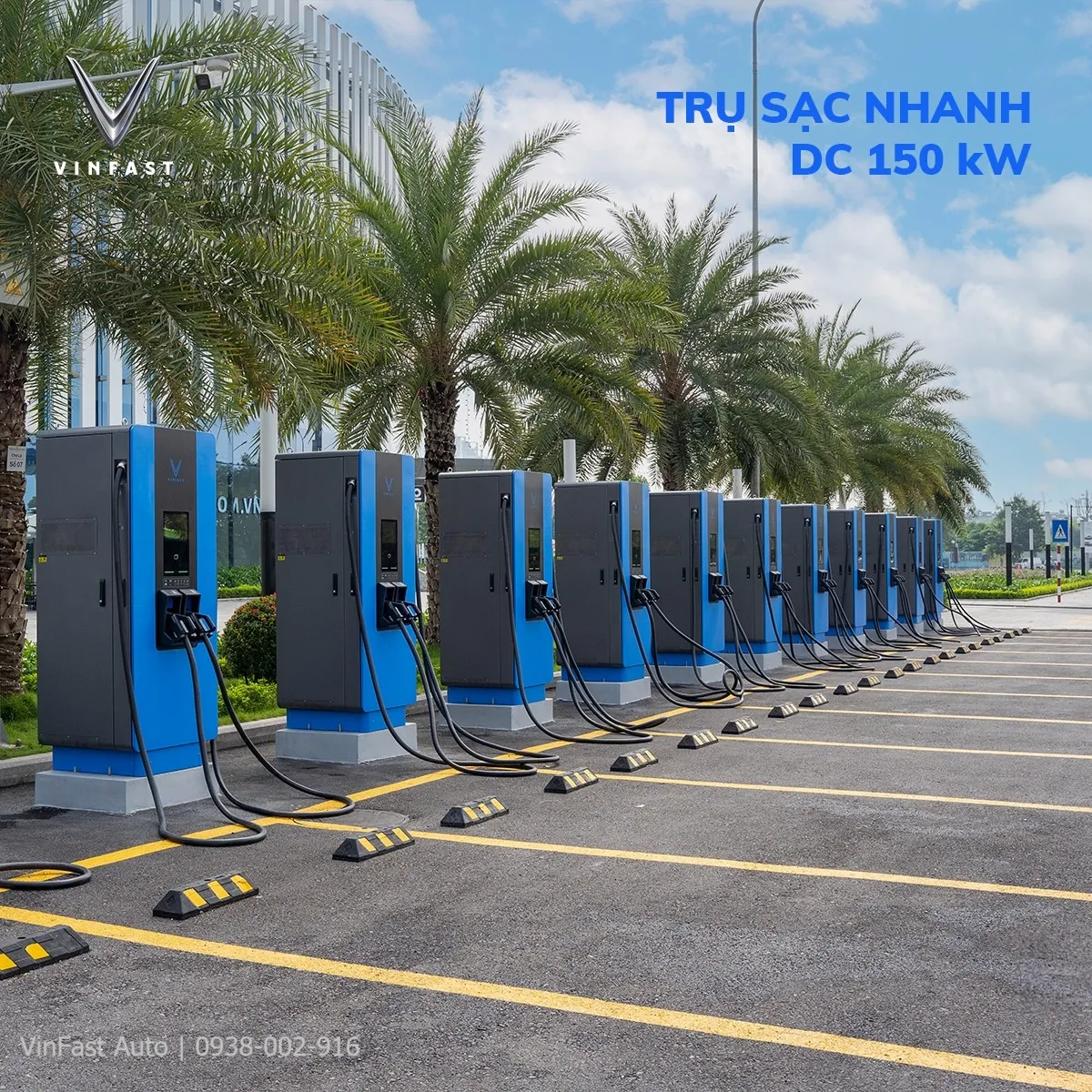 Trạm sạc VinFast V-Green phủ khắp cả nước