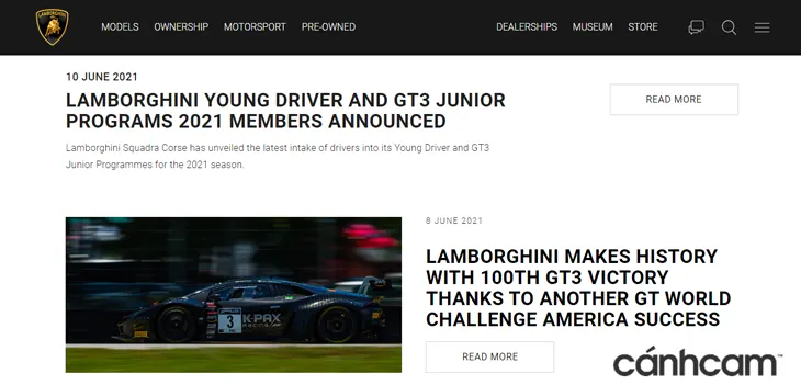 Thiết kế website ô tô chuẩn SEO giúp tăng khả năng hiển thị trên các công cụ tìm kiếm