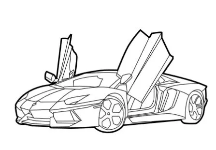 Bé sáng tạo với Ô tô Lamborghini qua từng nét vẽ