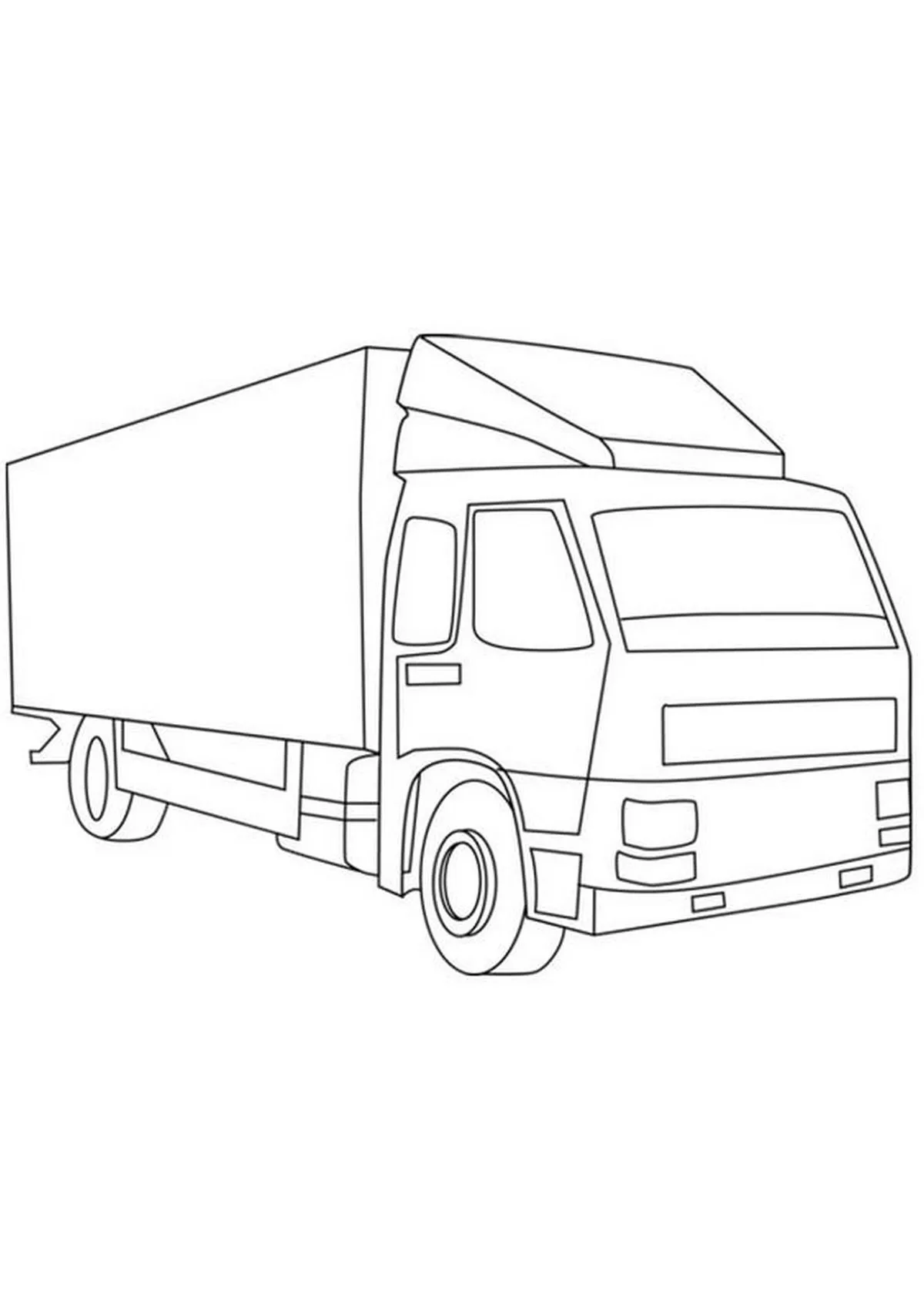 Tranh tô màu ô tô số 10