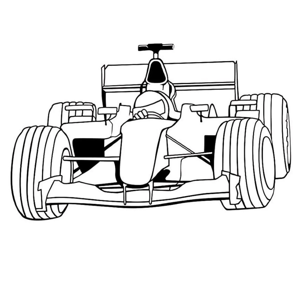 Tranh tô màu ô tô siêu xe số 10