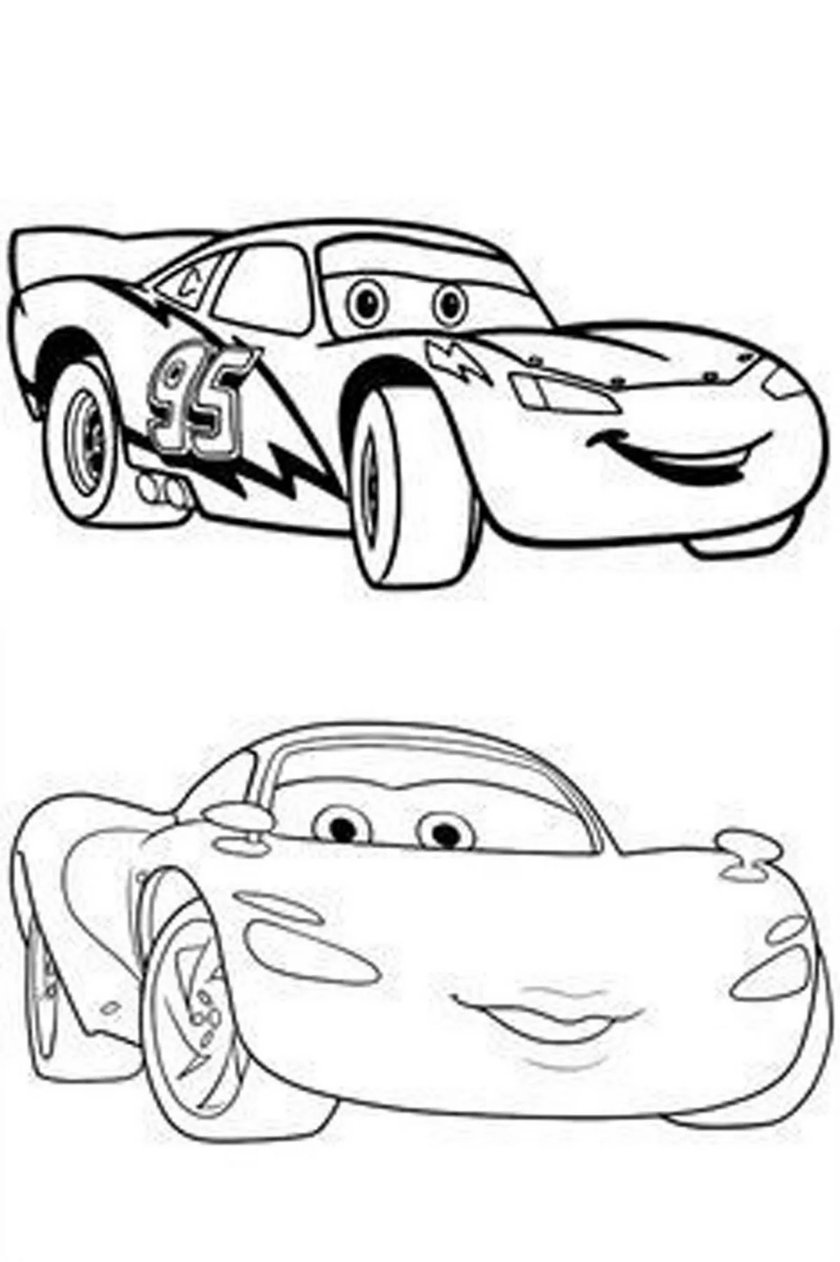 Tranh tô màu ô tô số 21