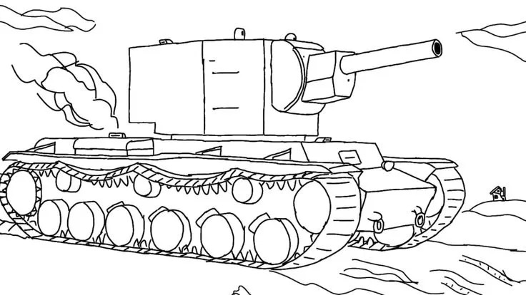 Tranh tô màu xe tải mẫu 29 - Xe tải chở quần áo