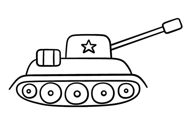 Tranh tô màu xe tải mẫu 41 - Xe tải chở đồ trang trí