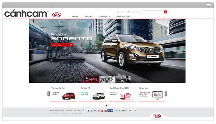 Thiết kế website bán ô tô tối ưu hóa tiếp cận khách hàng tiềm năng