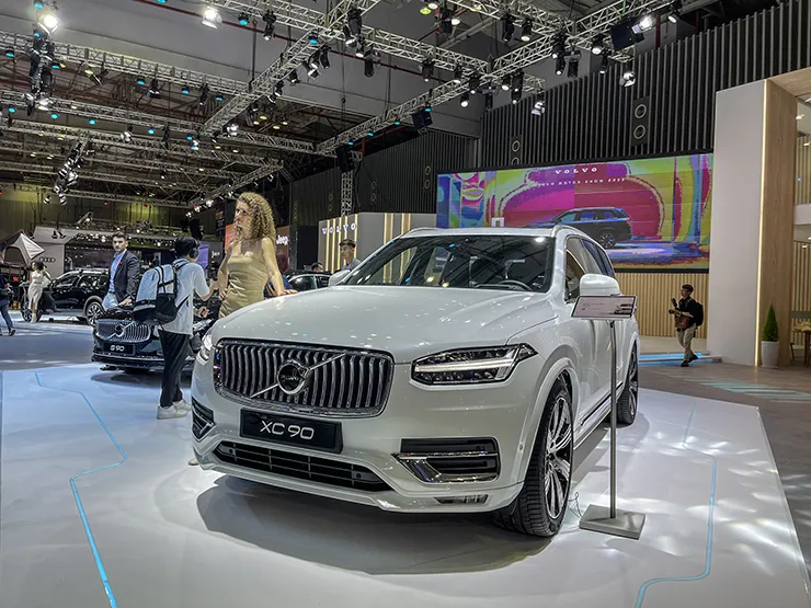 Triển lãm ô tô 2022: Không gian trưng bày của các gian hàng công nghiệp hỗ trợ