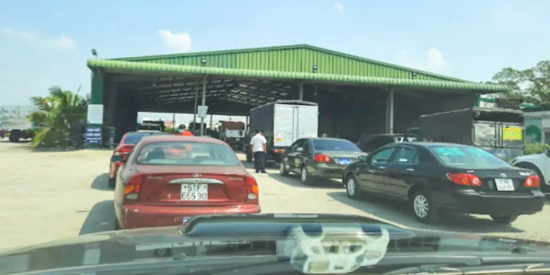 Dây chuyền kiểm định tự động hiện đại tại trạm đăng kiểm 50-08D TPHCM