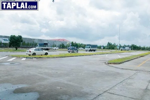 Sân tập lái đạt chuẩn của Trung Tâm Đào Tạo Lái Xe B2 Và C Tại Bình Dương