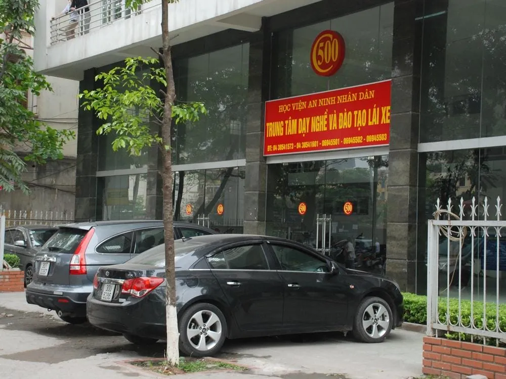 Trung Tâm Dạy Nghề Đào Tạo Và Sát Hạch Lái Xe Học Viện An Ninh (C500) tại Hà Nội
