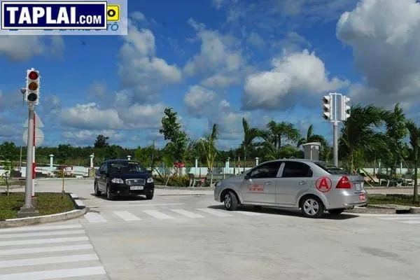 Sân sát hạch lái xe ô tô hạng C chất lượng cao, cam kết hỗ trợ học viên