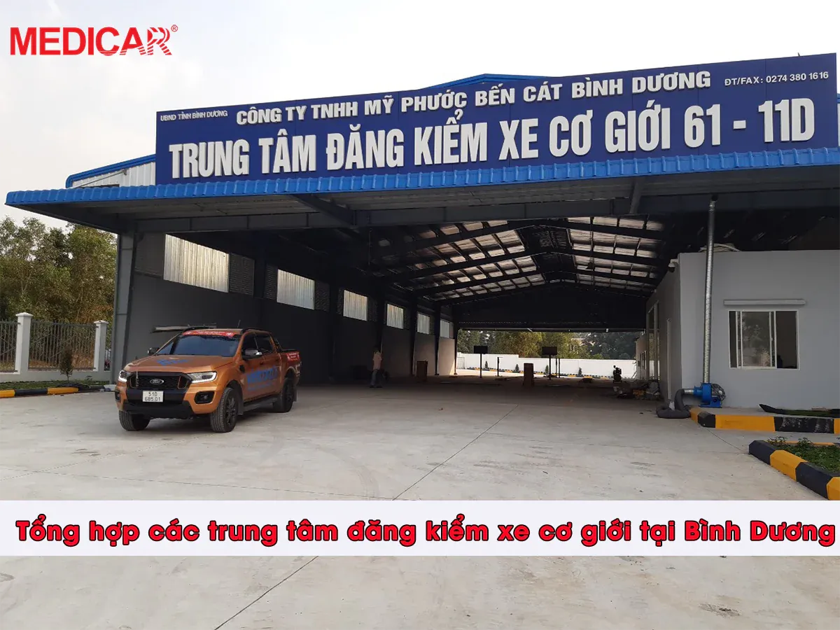Các trung tâm đăng kiểm Bình Dương hỗ trợ kiểm định xe cơ giới chuyên nghiệp.