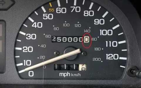 Tua đồng hồ km ô tô đối với đồng hồ dạng cơ