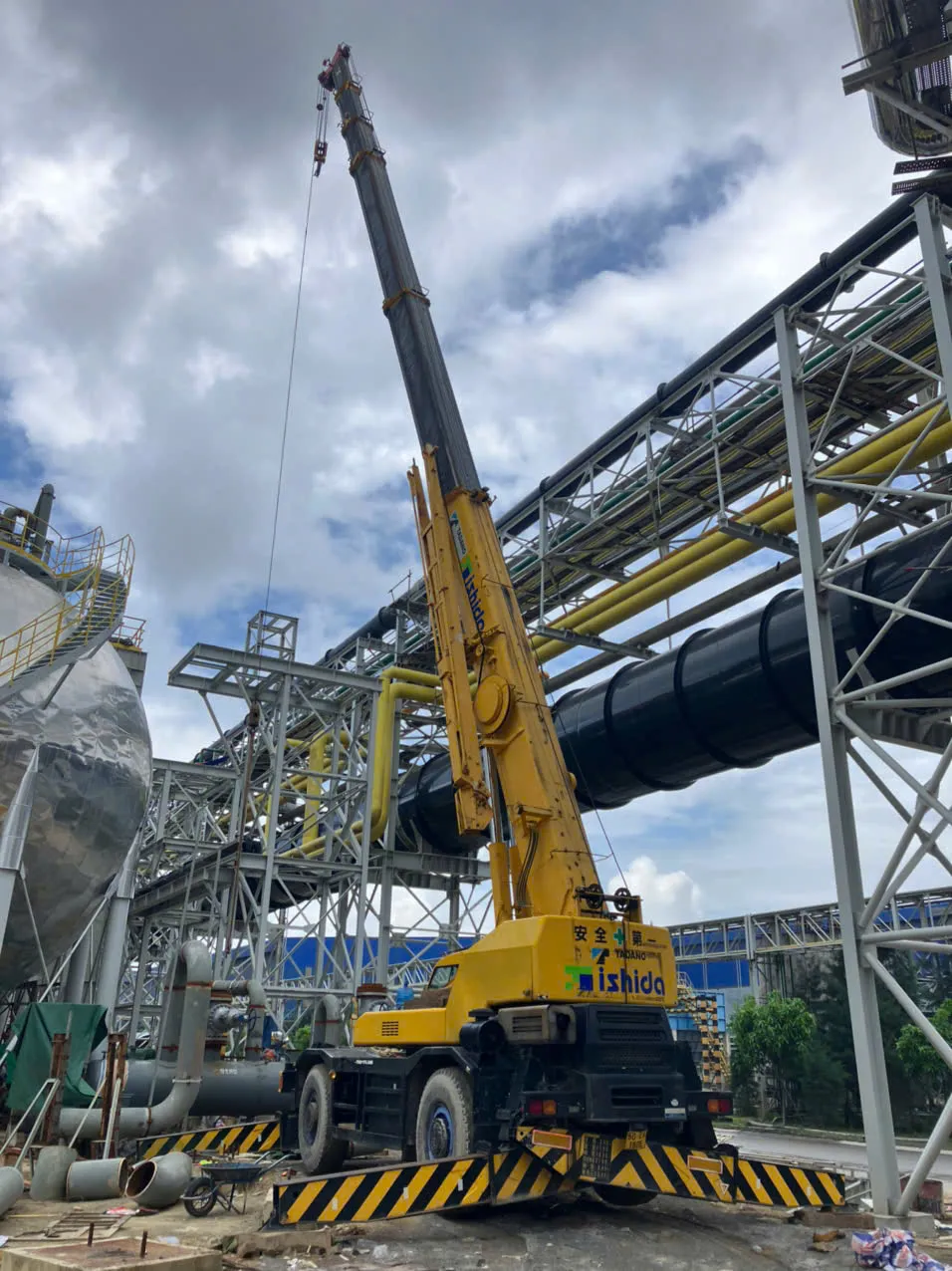 Ishida Việt Nam cho thuê xe cẩu tại Hà Nội uy tín, giá rẻ