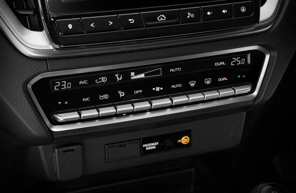 Màn hình cảm ứng 9 inch và các trang bị tiện ích bên trong Isuzu Dmax 2026