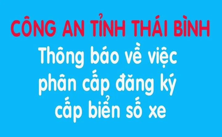 Hình ảnh minh họa một chiếc xe ô tô mới chuẩn bị làm thủ tục đăng ký tại cơ quan chức năng Thái Bình