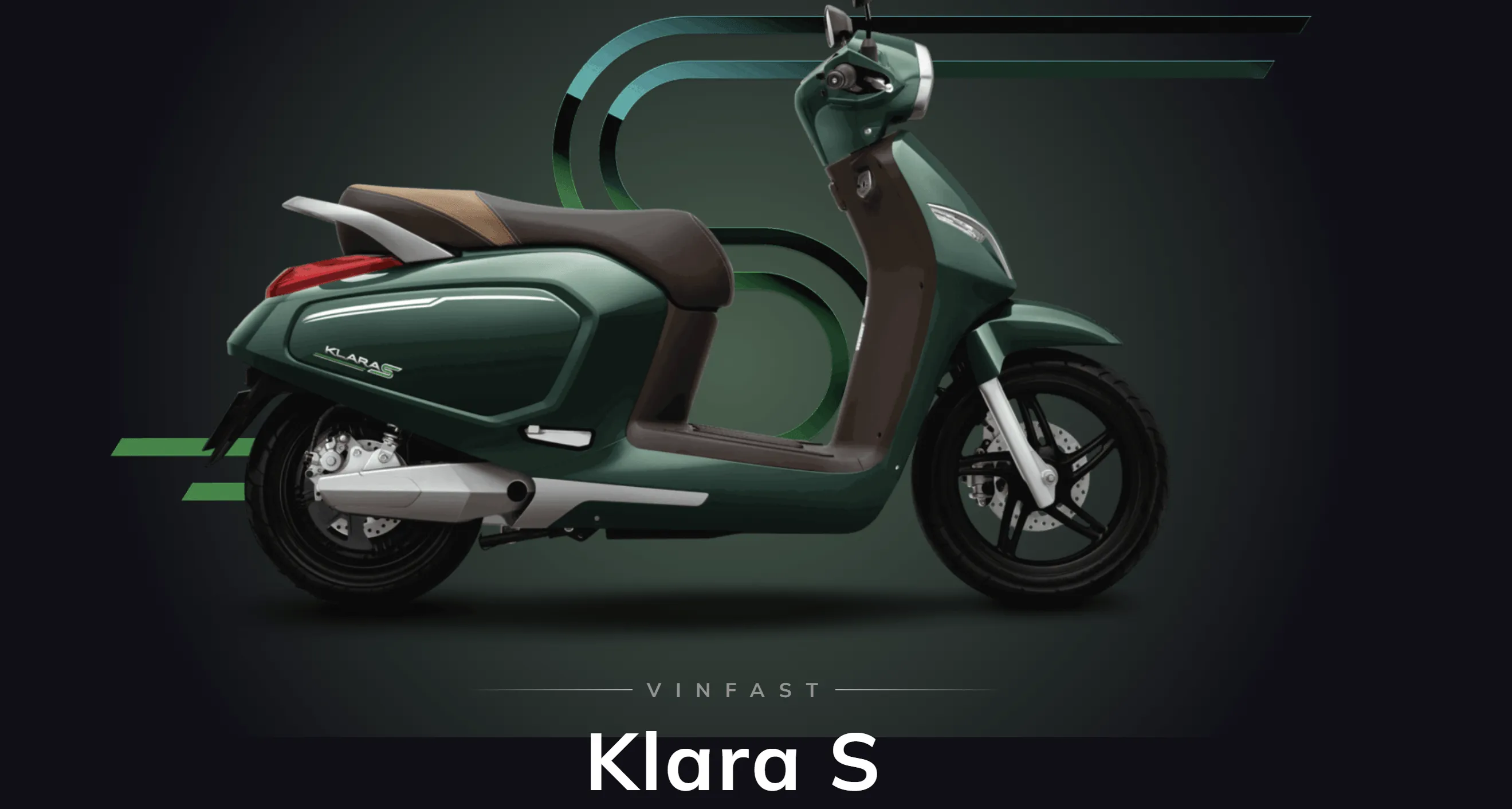 Logo và thiết kế đầu xe VinFast Klara S tinh tế.