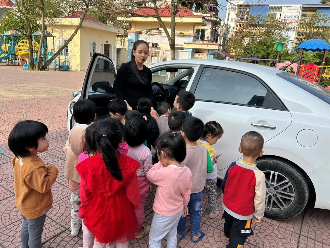 Giáo án khám phá xe ô tô mẫu dành cho cấp mầm non và tiểu học