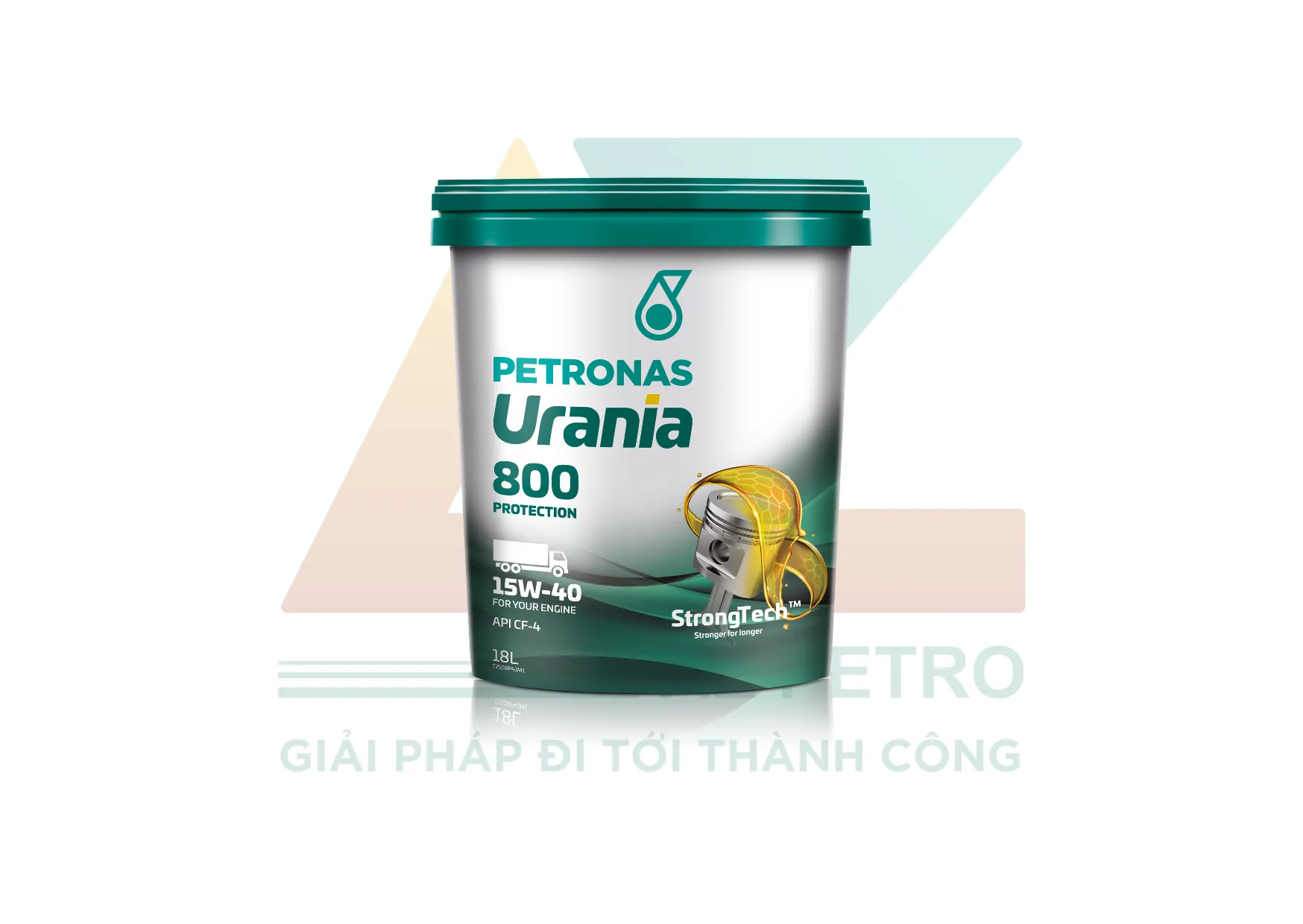 Dầu động cơ xe bán tải máy dầu Petronas Urania 800 15W-40 CF-4