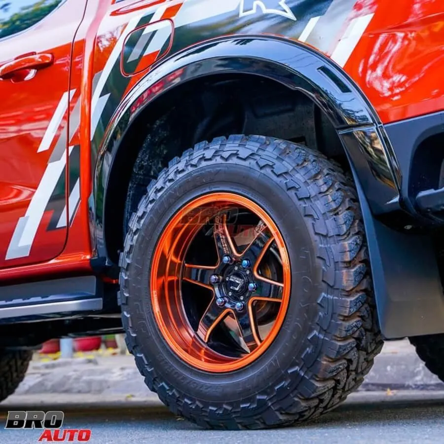 Phân tích ưu điểm độ mâm xe bán tải