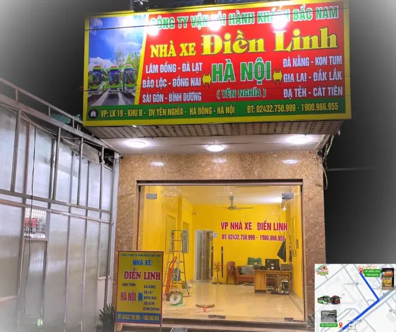 Văn phòng Điện Linh tại Bến xe Yên Nghĩa