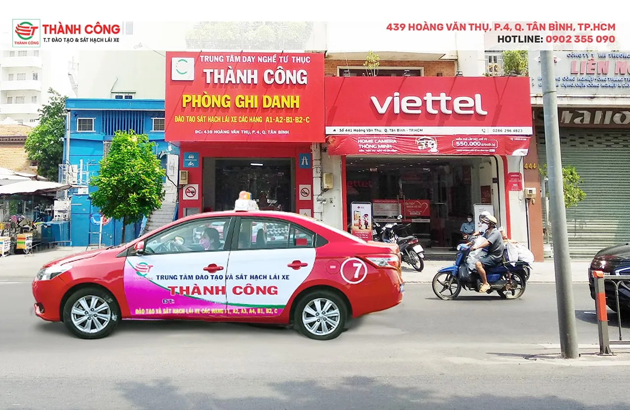 Ảnh văn phòng ghi danh Trung tâm Thành Công