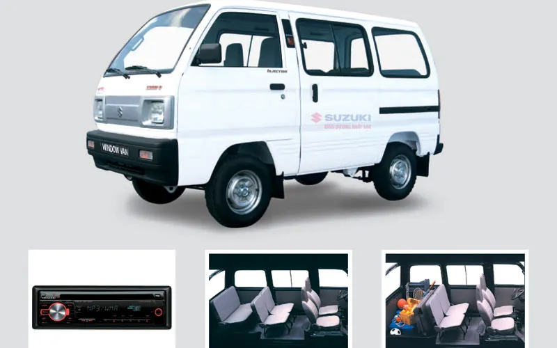 Xe bán tải su cóc đang di chuyển trên đường đèo dốc, thể hiện khả năng vượt địa hình và tải trọng ổn định