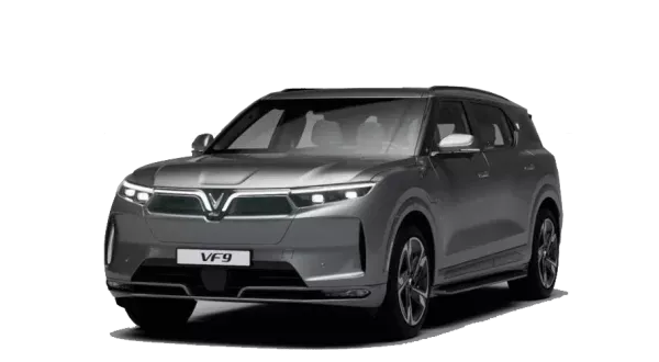 VinFast VF 9 màu xám đen sang trọng bậc nhất phân khúc