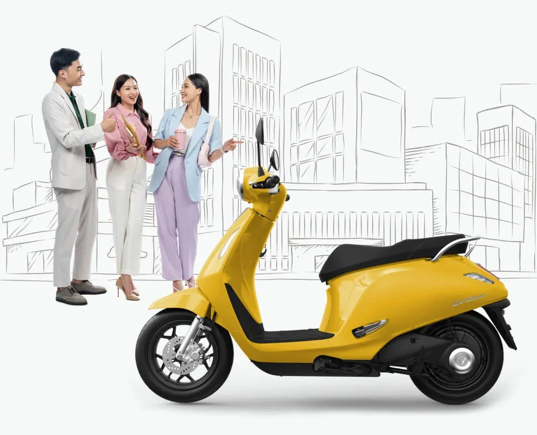 VinFast Evo200 là dòng xe máy điện được yêu thích nhất