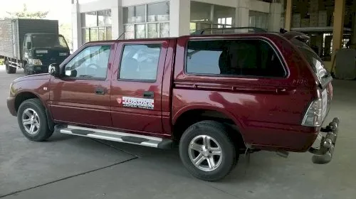 Thiết kế ngoại thất phía trước và bên hông xe bán tải JRD RD Daily Pickup