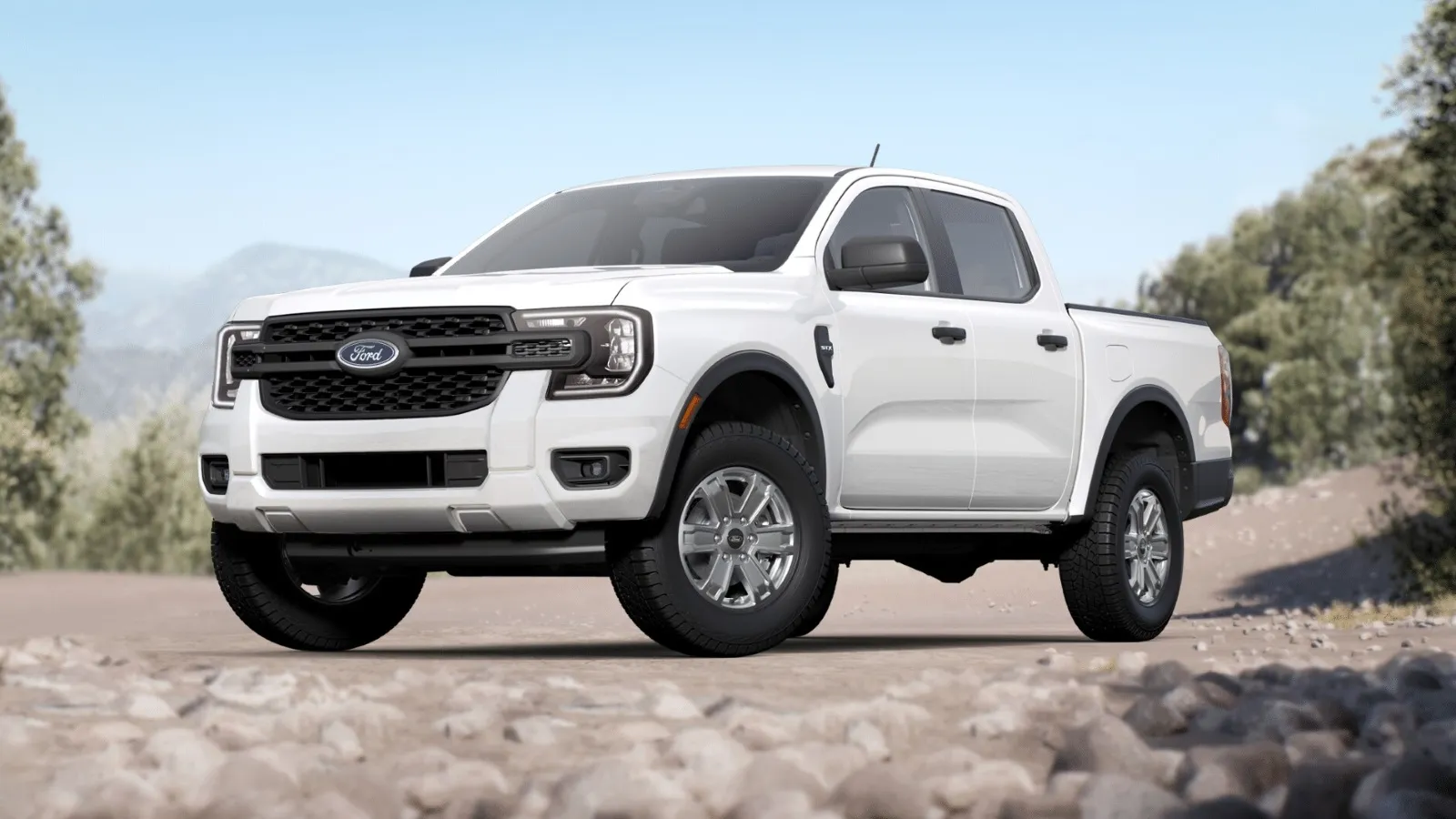 Thùng xe Ford Ranger Wildtrak nổi bật với chiều rộng lớn và thiết kế vuông vắn