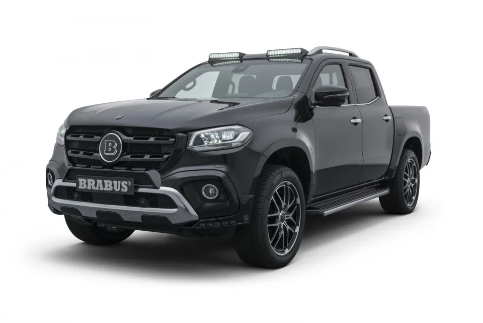Xe bán tải X-Class của Mercedes-Benz được Brabus nâng cấp ngoại hình hầm hố và mạnh mẽ hơn