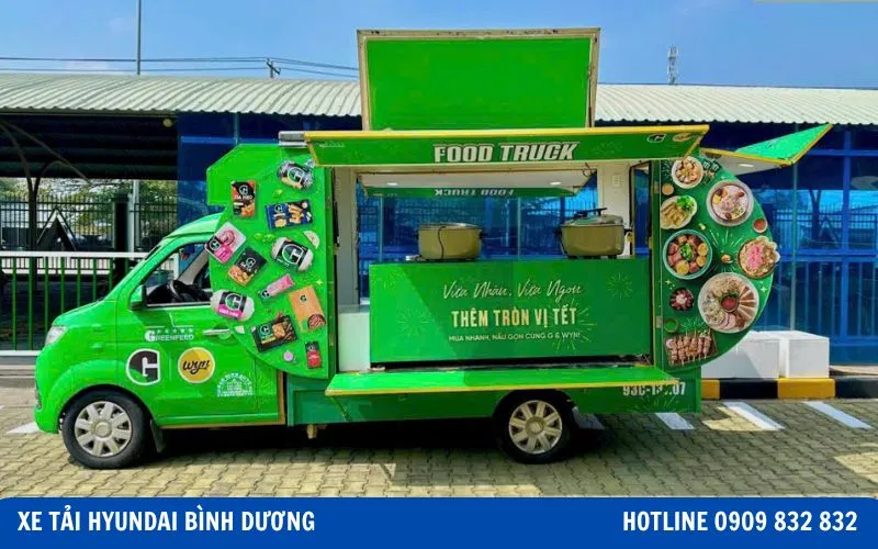Xe tải bán thức ăn lưu động phổ biến tại TP HCM và các tỉnh / TP khác