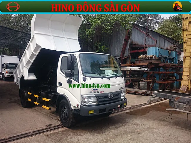Xe ben Hino 5 tấn hoàn tất bàn giao cho khách hàng, sẵn sàng phục vụ công trình