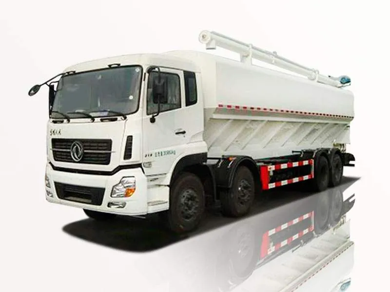 Xe bồn Dongfeng 4 chân 26 khối chở thức ăn gia súc