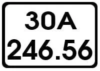 Biển số trắng chữ đen của xe cá nhân và doanh nghiệp