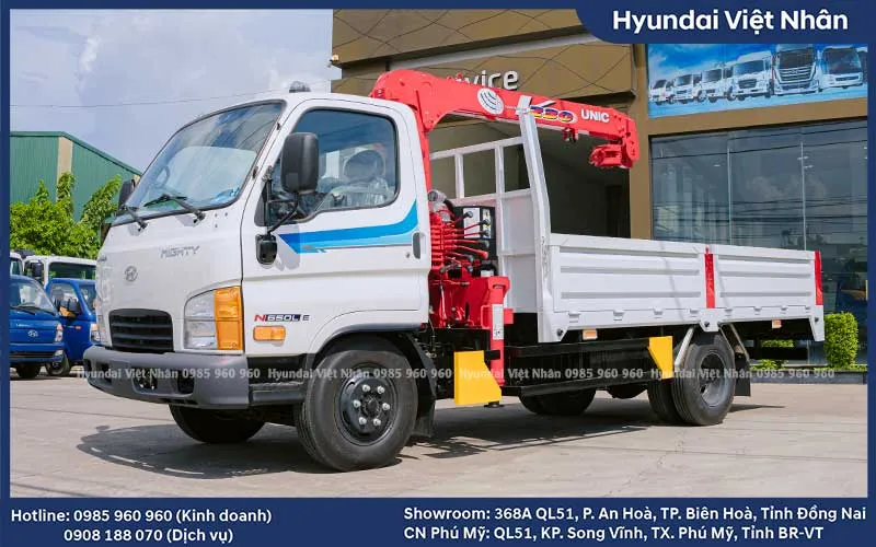 Xe cẩu 3 tấn - 3.5 tấn Hyundai N650L