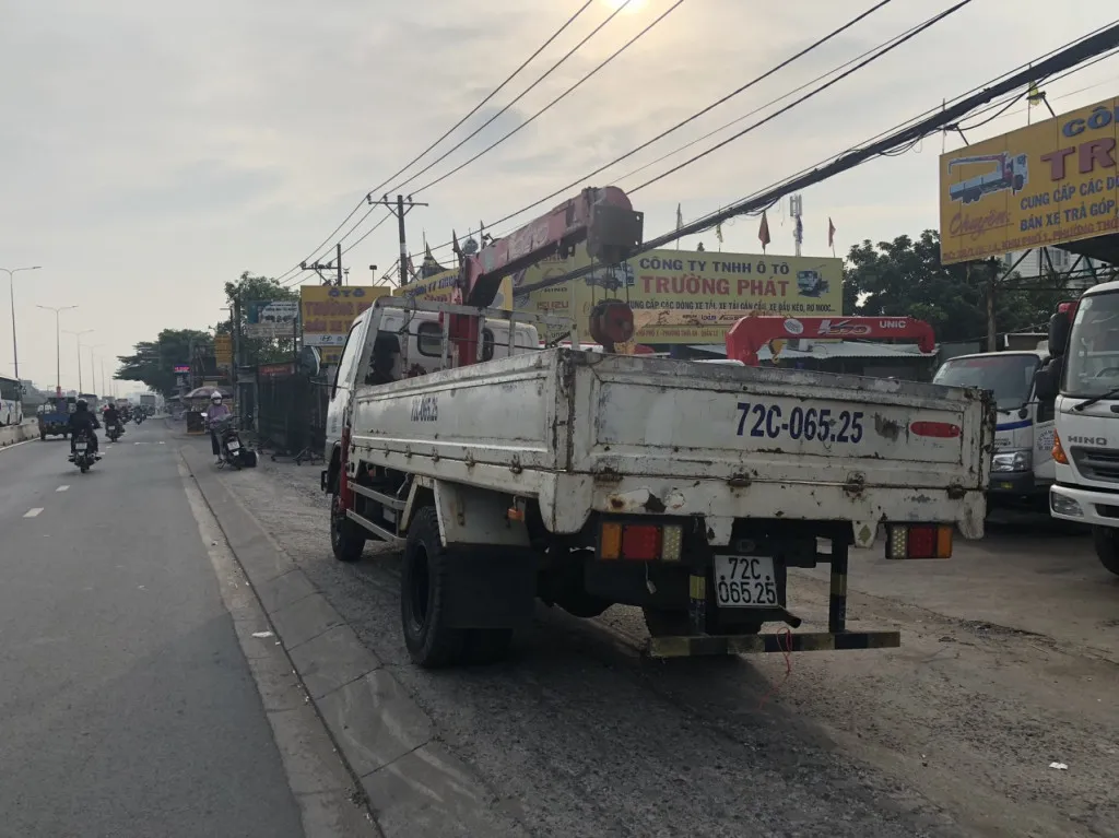 Hệ thống thủy lực cẩu Unic 260 nhập khẩu Nhật Bản